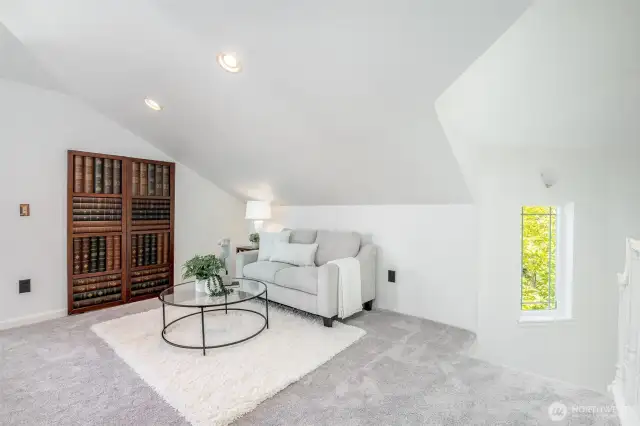 Here is the perfect spot to retreat in your primary suite - every inch of it feels luxurious!