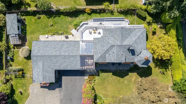 NEW 30-year Pabco roof on home/garage, shed and greenhouse