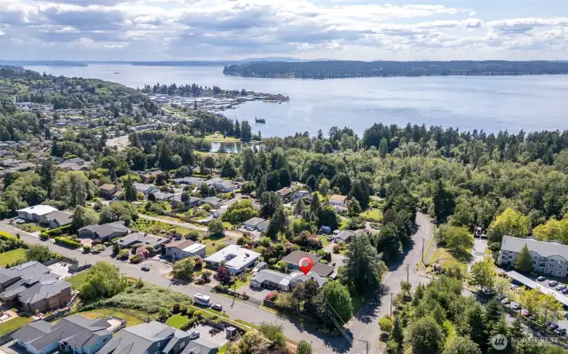 This property feels private, yet is a convenient location close to Titlow Beach and Hwy 16