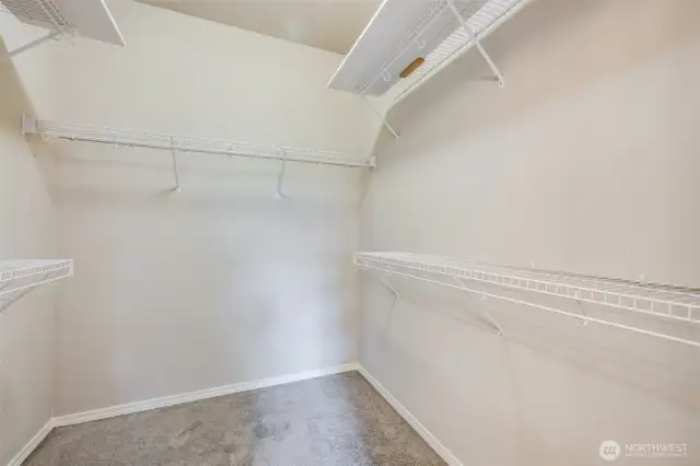 Primary Walk in Closet