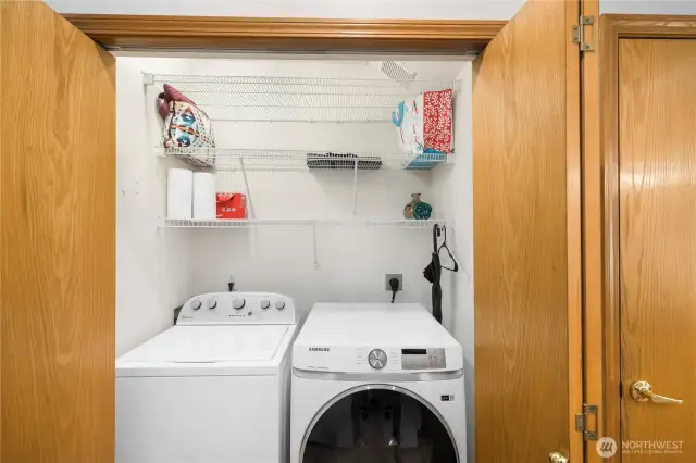 Washer and Dryer come with the home!