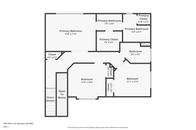 Floor Plan 2 Level