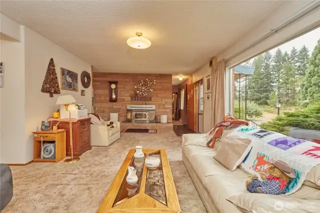 Step inside to an open layout with seamless flow between the dining room, kitchen, and living room