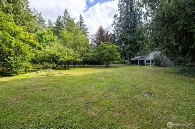 Plenty of room to garden, play and relax
