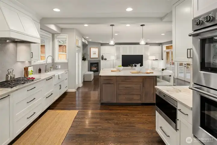 High-end kitchen remodel
