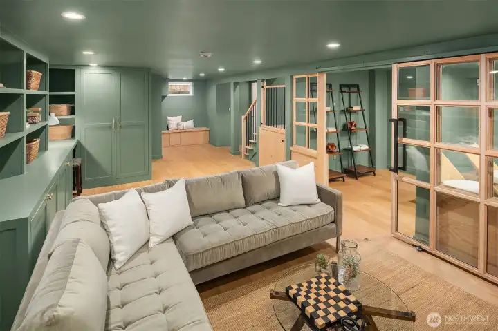 Complete basement remodel 2025