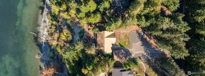 Aerial over property