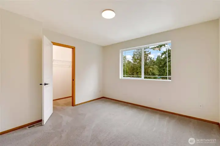 2nd spare bedroom with walk in closet
