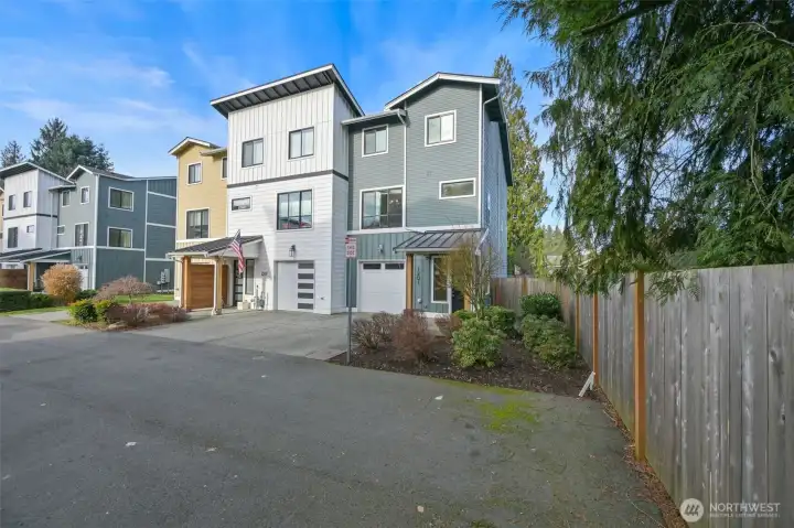 Sought after end unit townhome