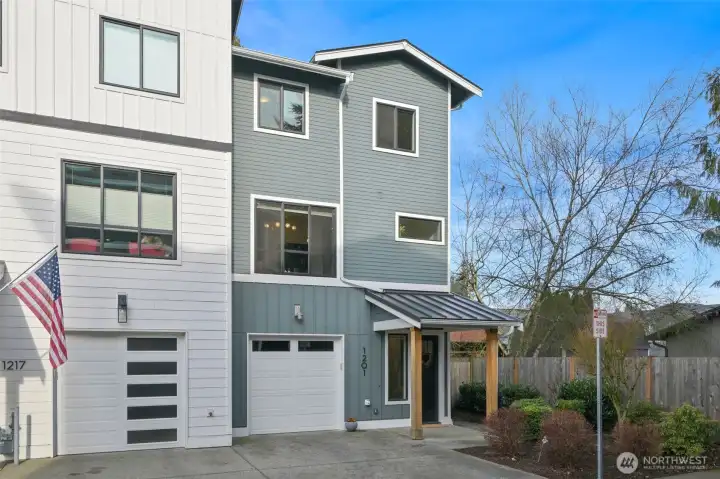 Dedicated parking in 2-car tandem garage plus driveway Dedicated parking in 2-car tandem garage plus driveway