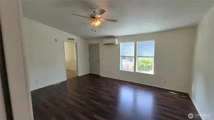 Extra large family room.