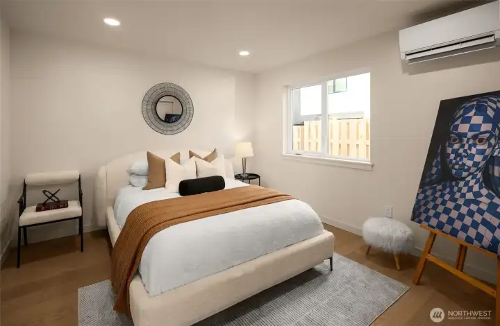 Secondary bedrooms live large!