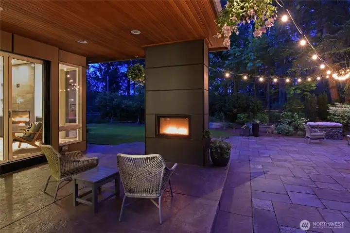 Covered patio to enjoy the PNW lifestyle.