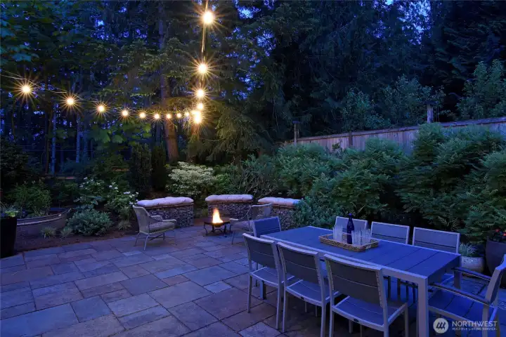 Perfect al fresco evenings await you.