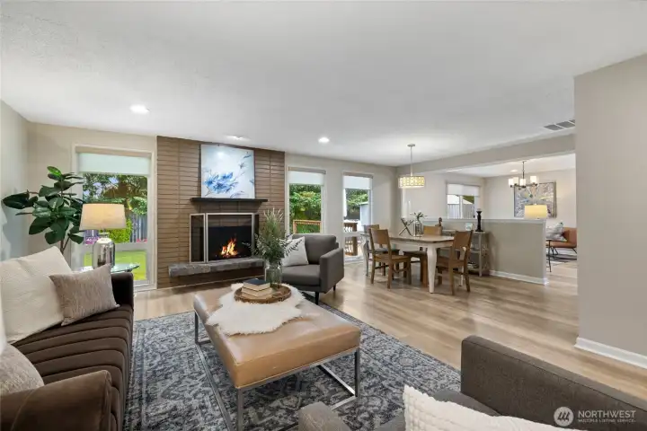 Living Dining area