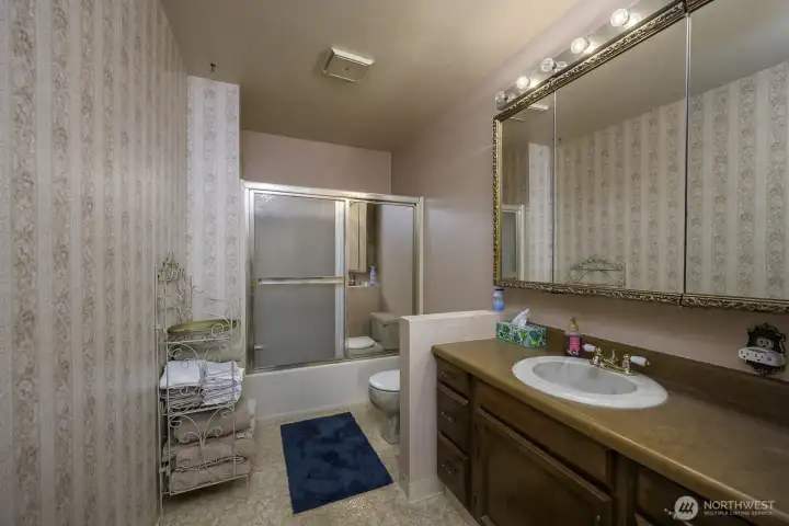 Full bath by bedrooms