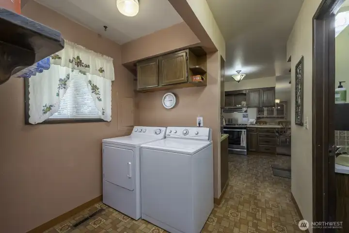Laundry, utility room