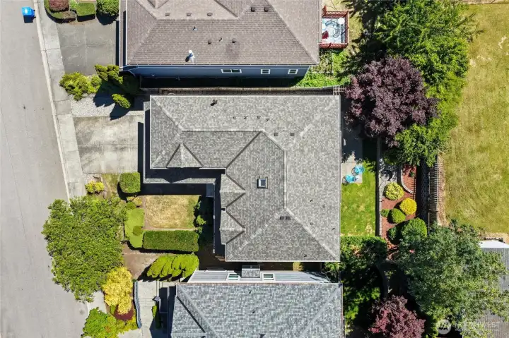 Aerial view of home Aerial view of home