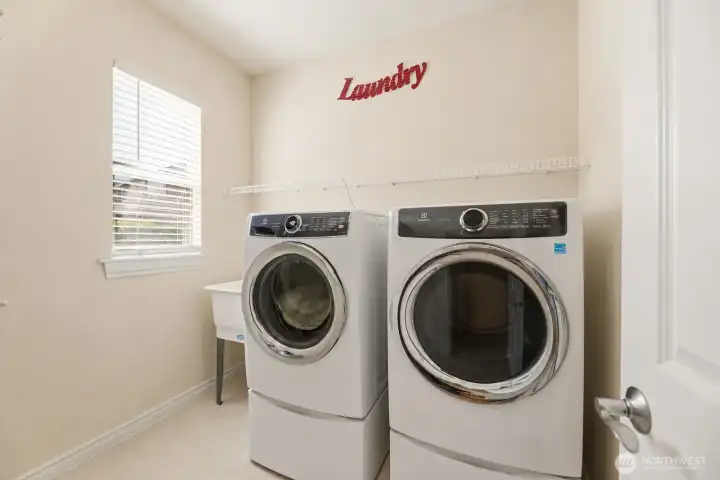 Laundry on main floor Laundry on main floor