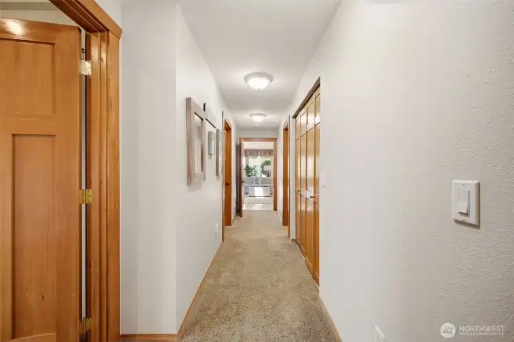 hallway to bedrooms hallway to bedrooms