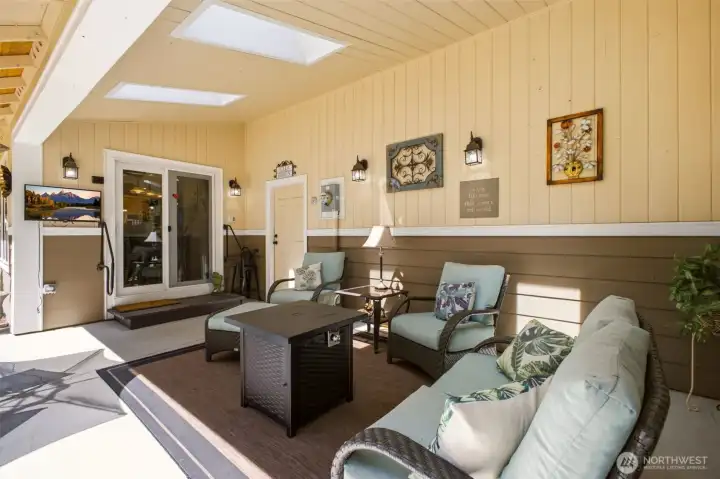 large covered back patio large covered back patio