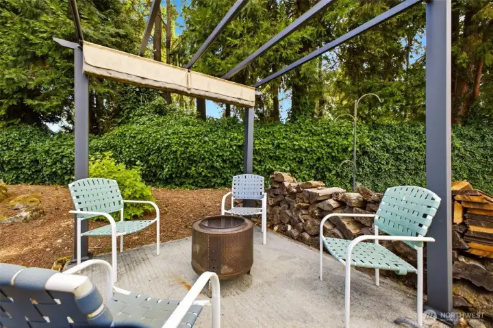 firepit area firepit area