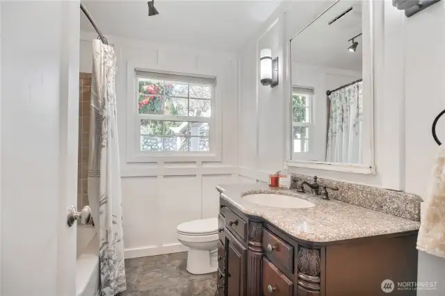 2nd bathroom, on main floor.