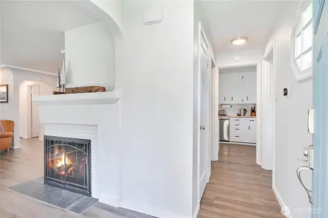 Entry way to the home.