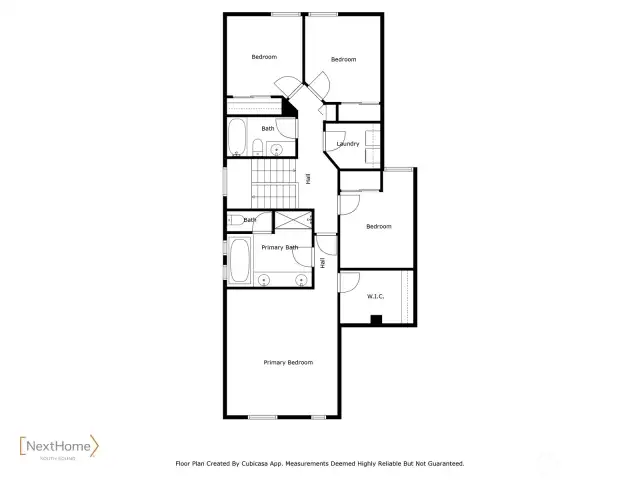 Upstairs Floorplan