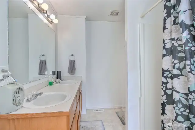 Master bathroom