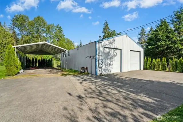 2,865 square foot detached shop