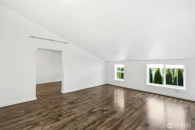 Upper room in shop