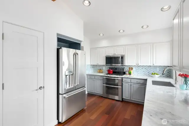 Kitchen and pantry