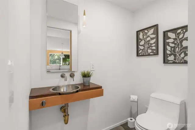 Half Bath, Lower Level