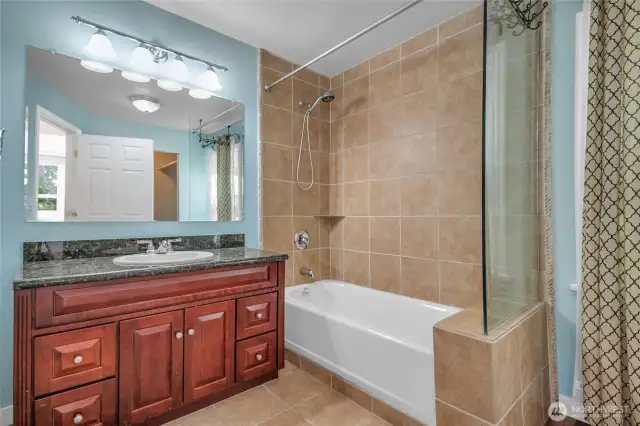Primary bathroom.