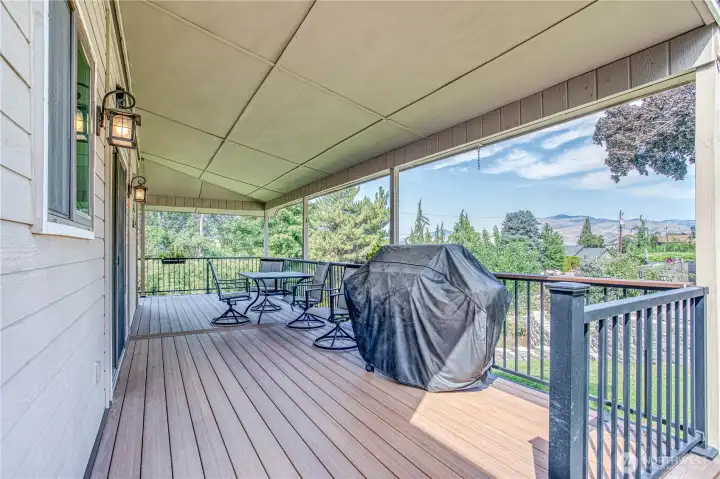 Large Covered Deck