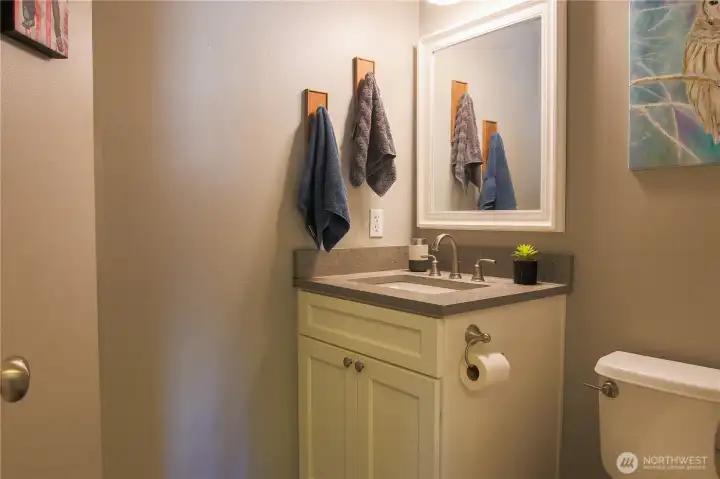 1st floor powder room