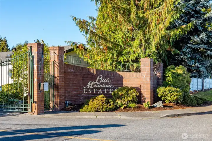 Little Mountain Estates is a gated 55+ community.