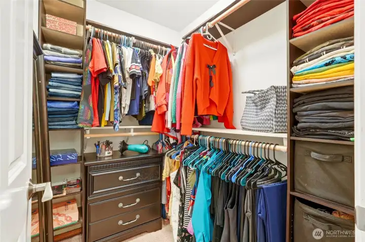 Primary Walk in Closet