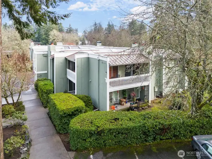 Well maintained common areas