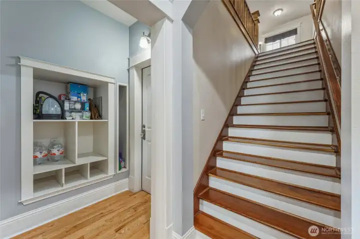 Staircase #2 - off Kitchen