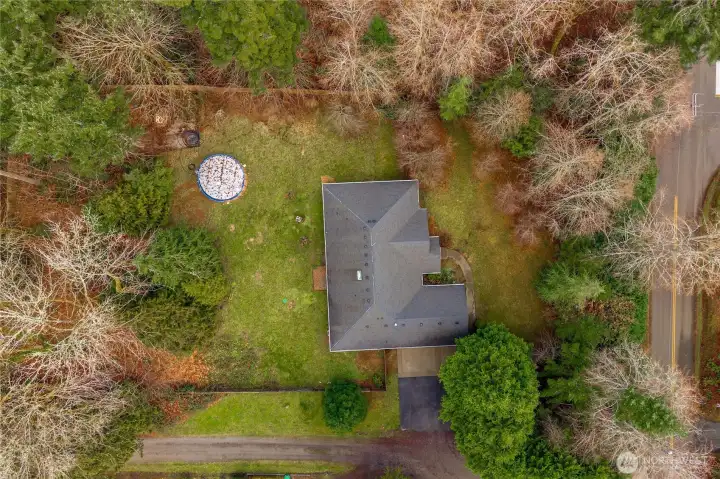 Just shy of 1 acre lot! Fully fenced.