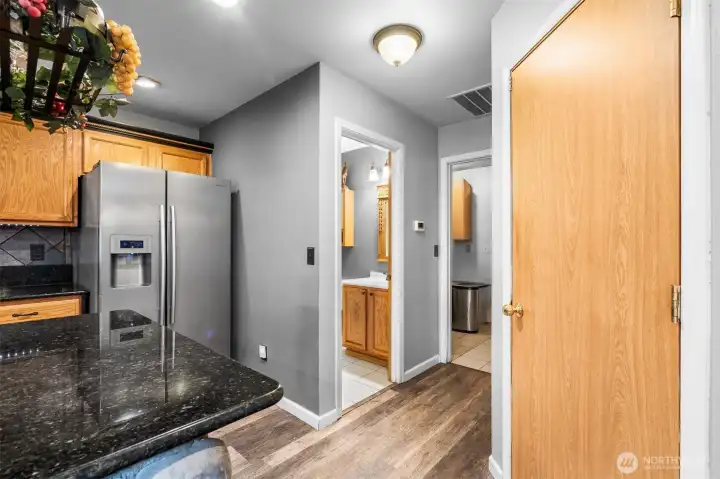 Thoughtful placement of everyday essentials adds to the home’s overall functionality and ease of living.