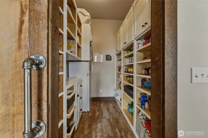 Chef Design includes large pantry