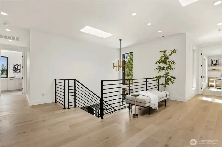 Very Spacious Open Upper Level Landing