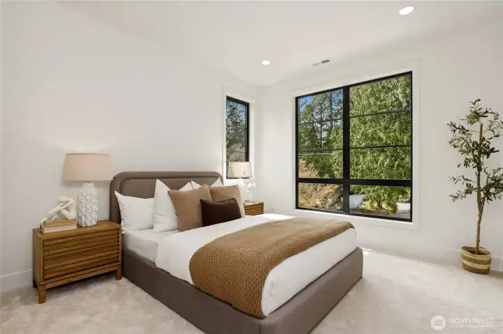 Large Second Upper Level Bedroom with En-Suite Bath