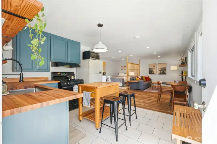 Private studio for guests or use as a rental!