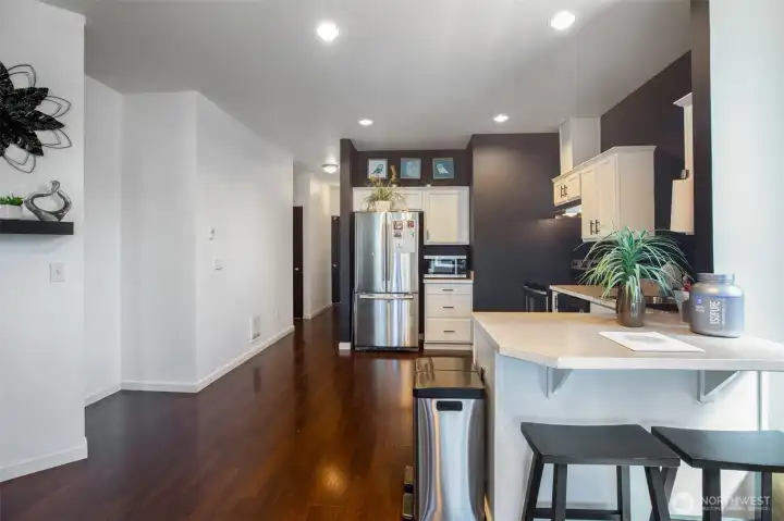 Kitchen eating space