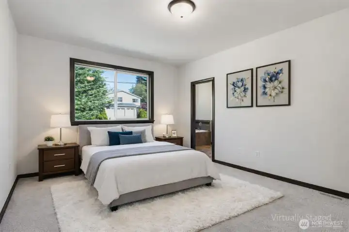 Primary bedroom (virtually staged)