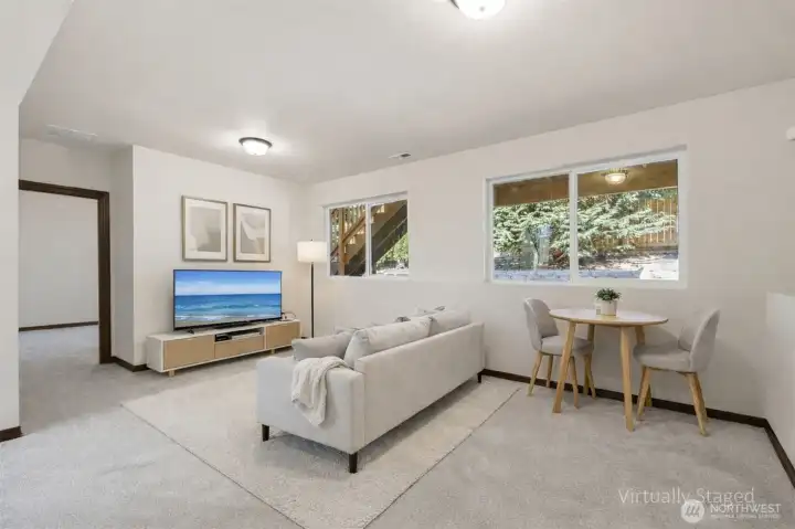 Family room (virtually staged)